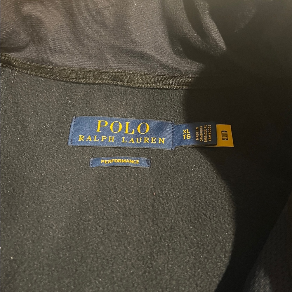 Polo by Ralph Lauren Men's Dark Navy Weatherproof Performance Full Zip Jacket - Picture 3 of 10